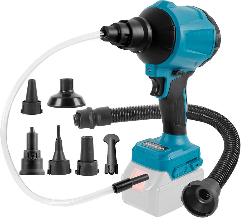 dcvbny Cordless Dust Blower for Makita 18V Battery(Tool Only), Air Duster Compressed Air Mattress Pump,447MPH 40000RPM for Car,Garages,Sawmill Room,Workshop Cleaning (for Makita 18V Battery) - Image 1